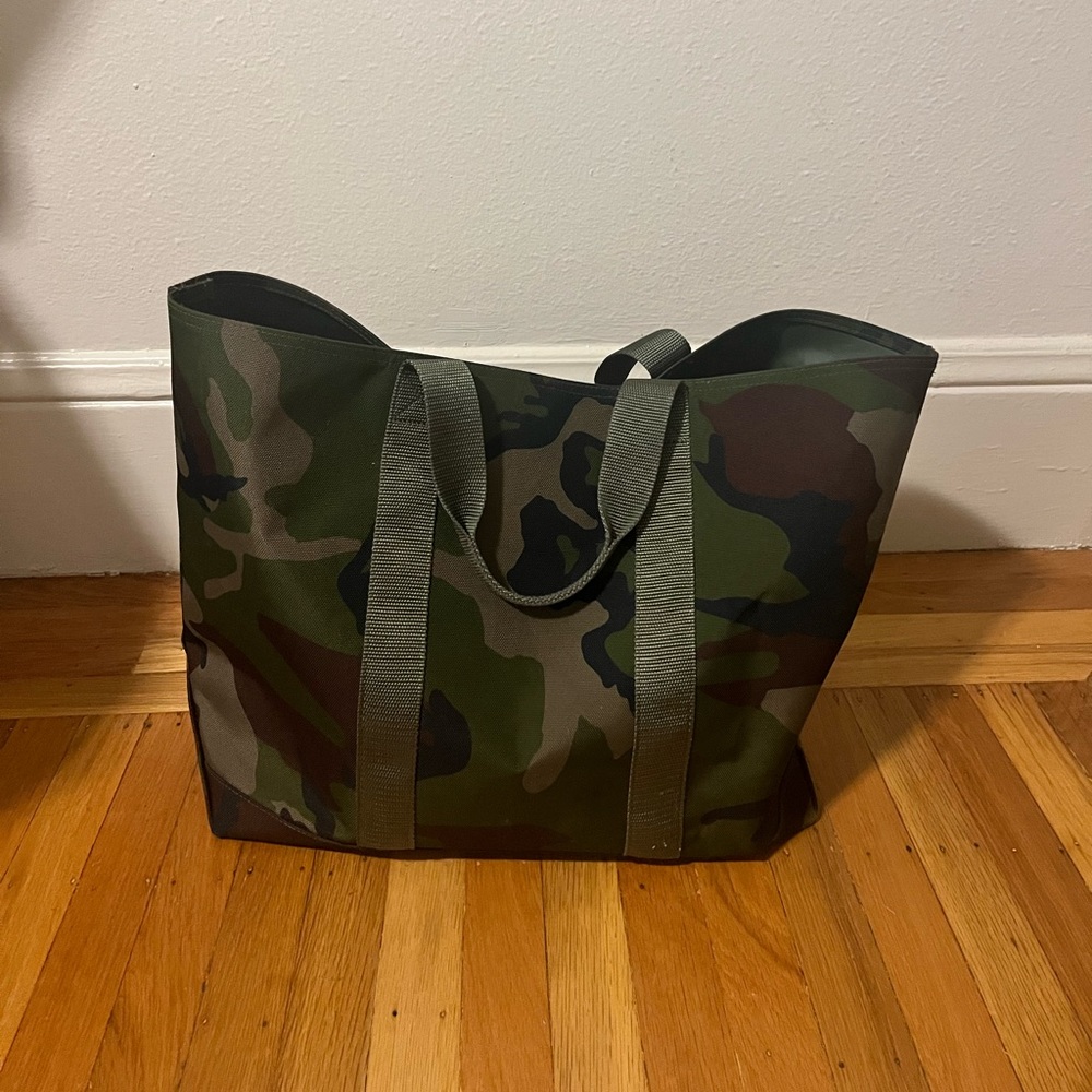 L.L. Bean Camo Hunter's Tote Bag, Open-Top